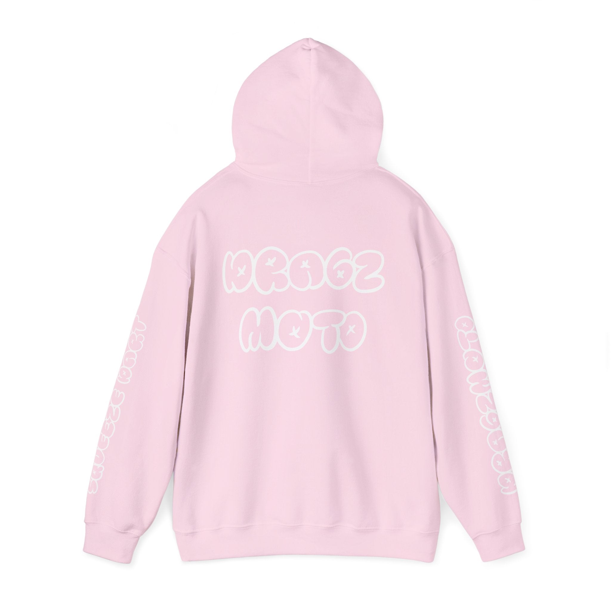 LIMITED EDITION SQUEEZE DART X DRAGZ MOTO HOODIE Double lettering