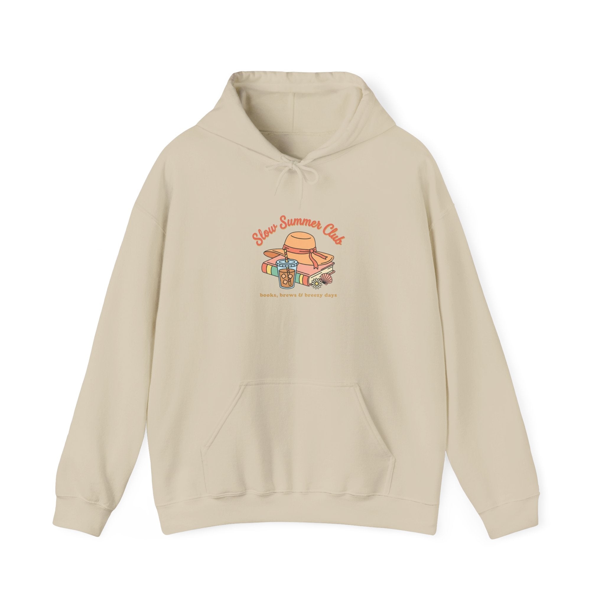 Sunny Picnic Scene Hoodie | summer aesthetic, pastel coastal vibes