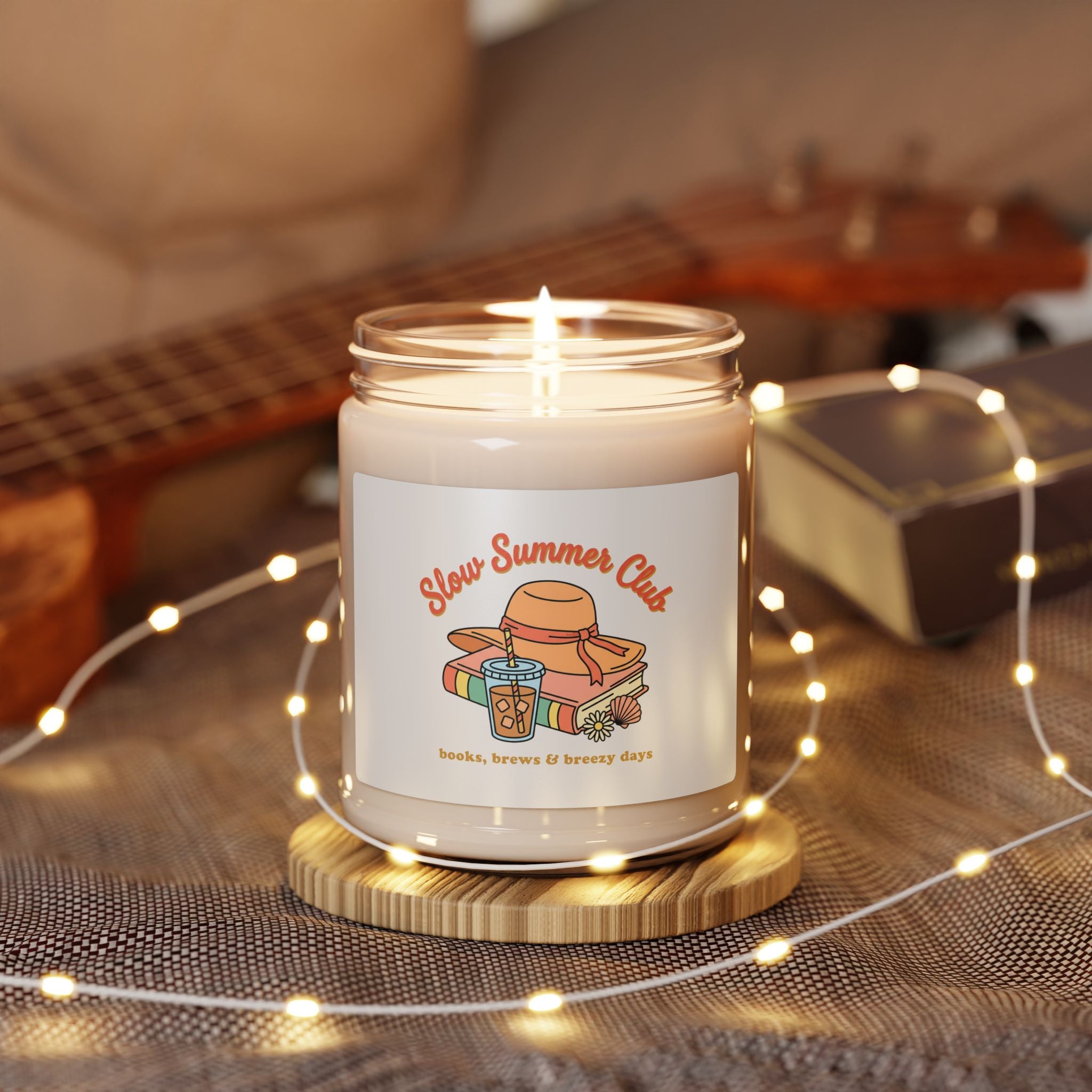 Slow Summer Club Soy Candle | summer aesthetic, coastal vibes