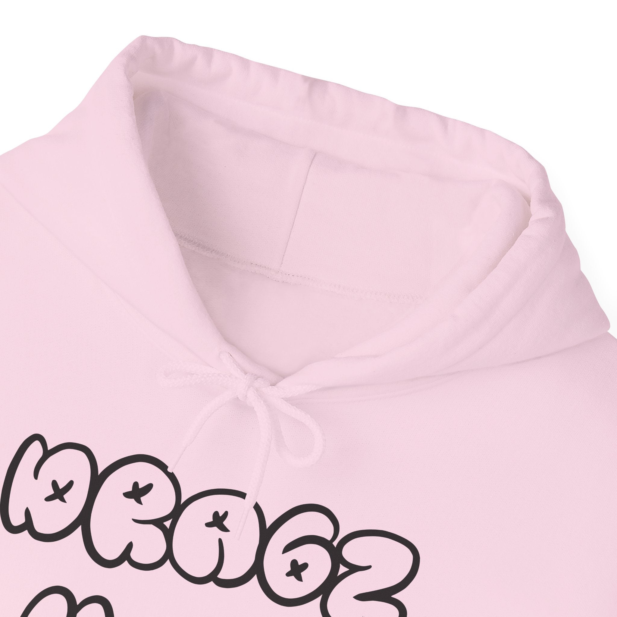 Dragz Moto Double lettering hoodie black font