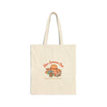 Slow Summer Club Tote, summer aesthetic coastal vibes, retro pastel beach canvas