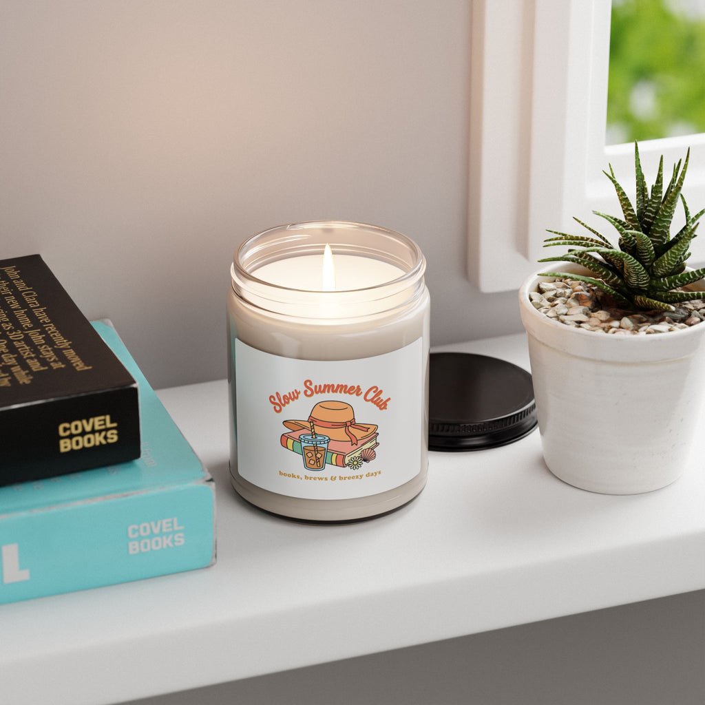Slow Summer Club Soy Candle | summer aesthetic, coastal vibes